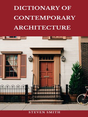 cover image of Dictionary of Contemporary Architecture